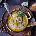 Carrot Tahini Soup