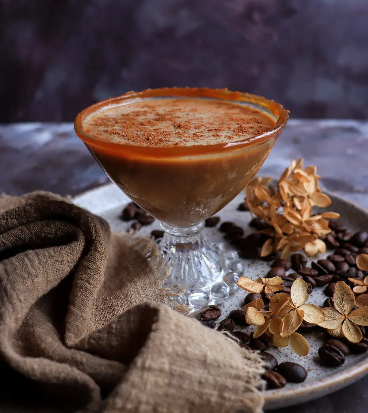 Dulce de Leche Coffee Martini