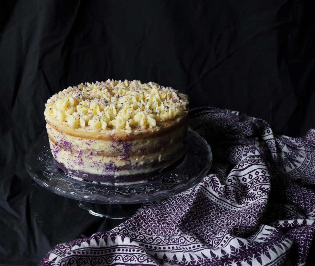 Lavender Layer Cake|Havocinthekitchen.com