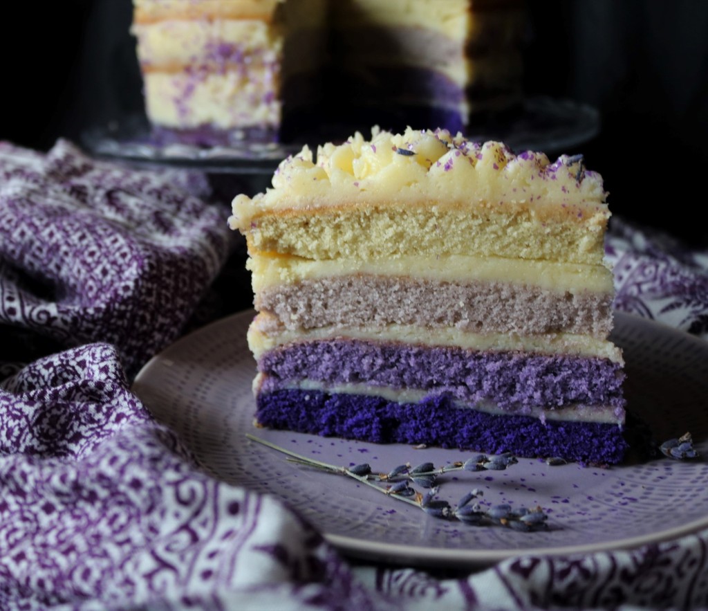 Lavender Layer Cake|Havocinthekitchen.com