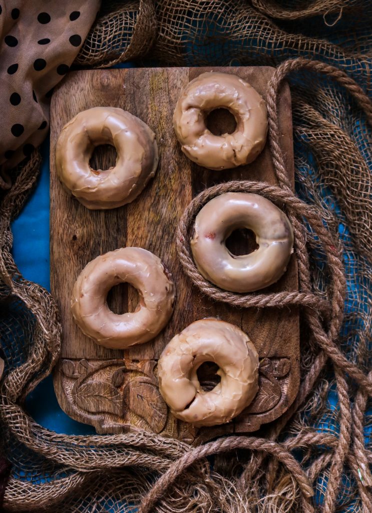 Irish Cream Cake Donuts