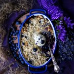 Blueberry Lavender Crumble