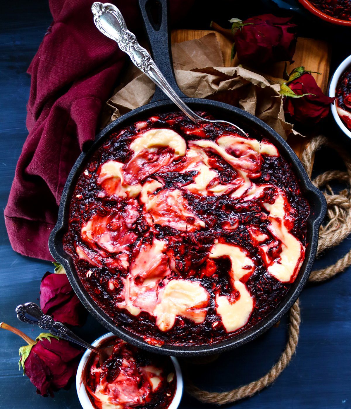 Red Velvet Baked Oatmeal