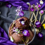 Chocolate Lavender Mint Sorbet
