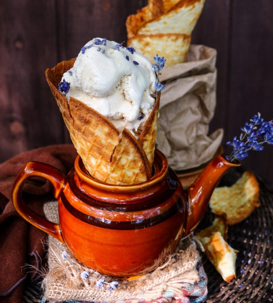 Earl Grey Lavender Ice Cream
