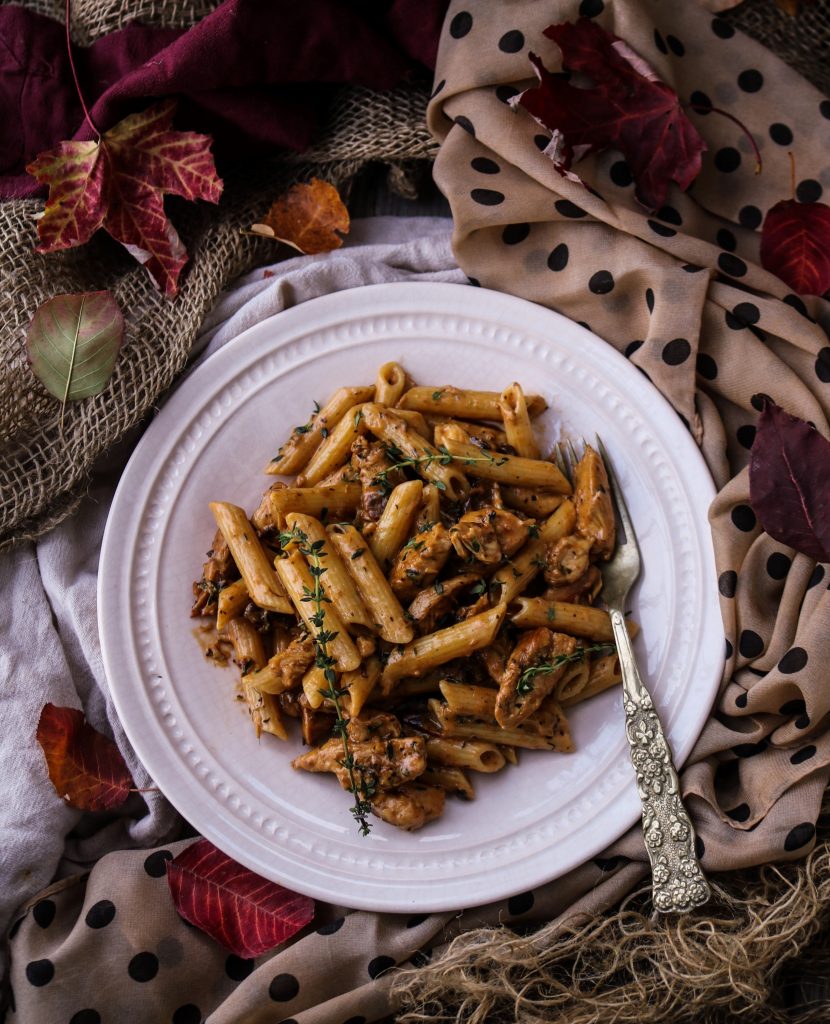 Creamy Chicken Porcini Pasta