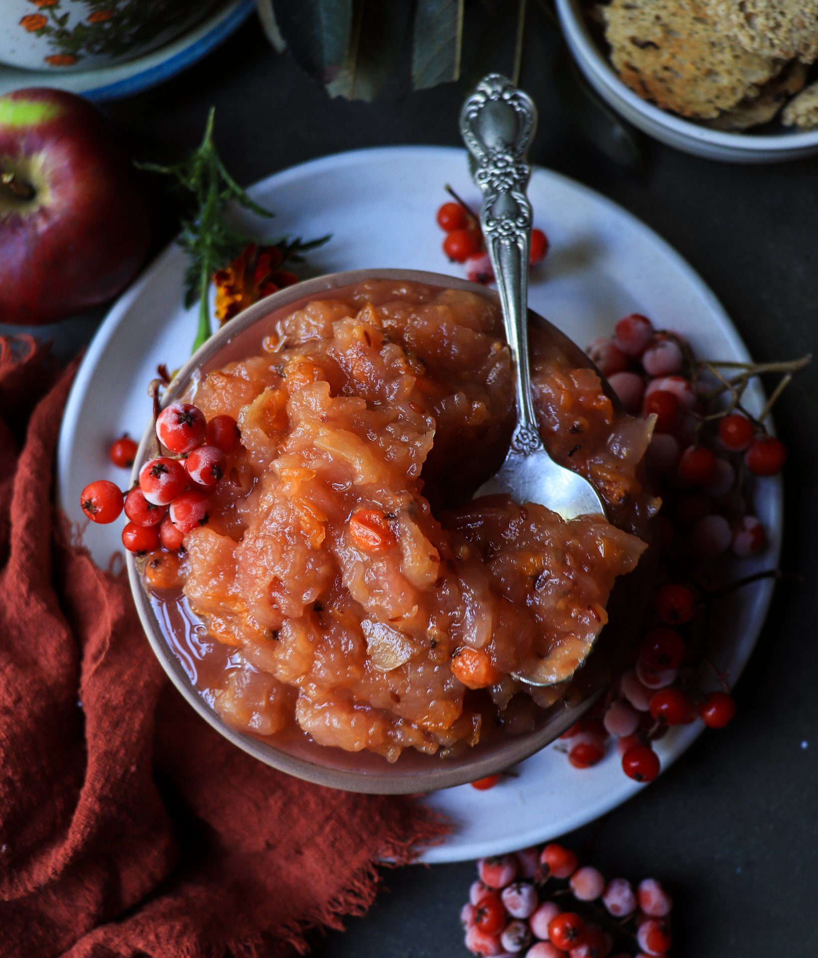 Rowan Berry Apple Jam