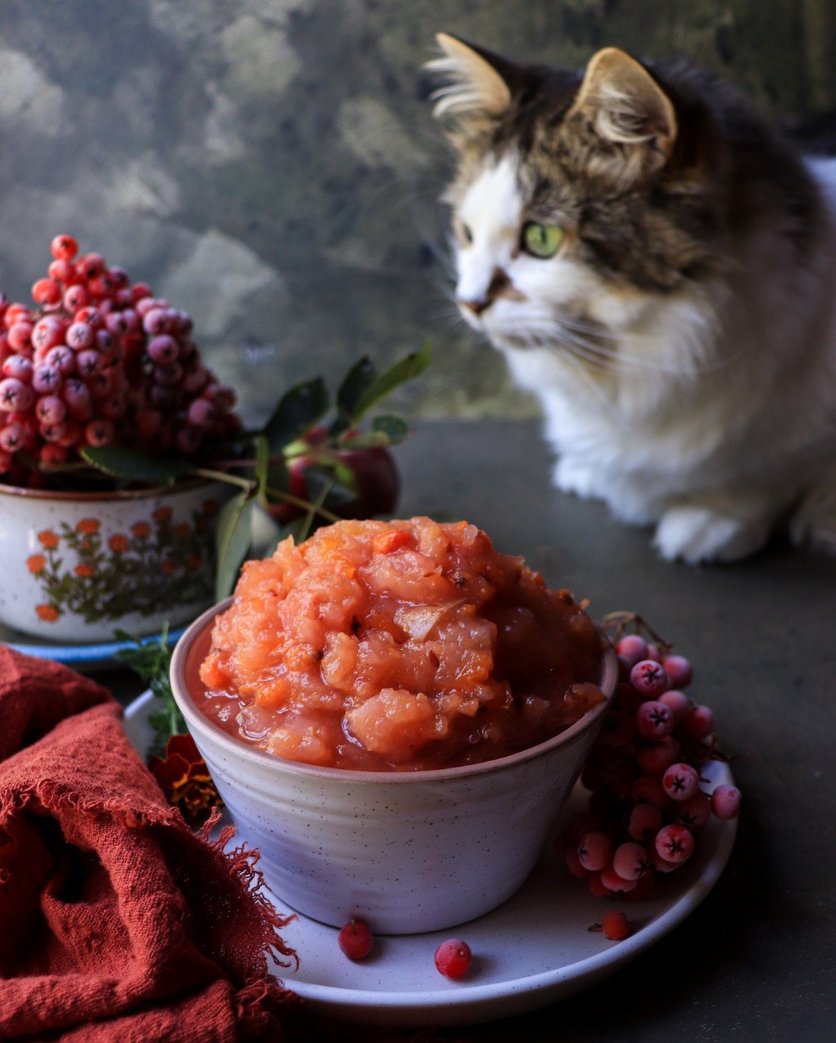 Rowan Berry Apple Jam
