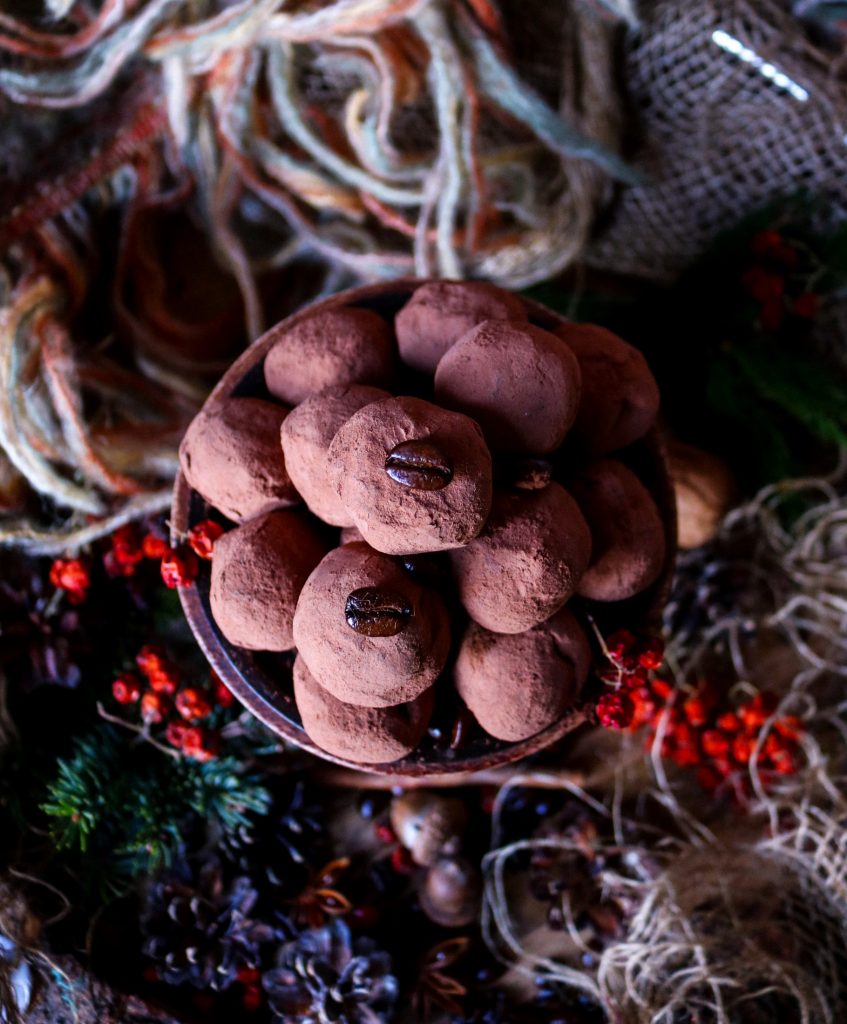 Coffee Kahlua Truffles