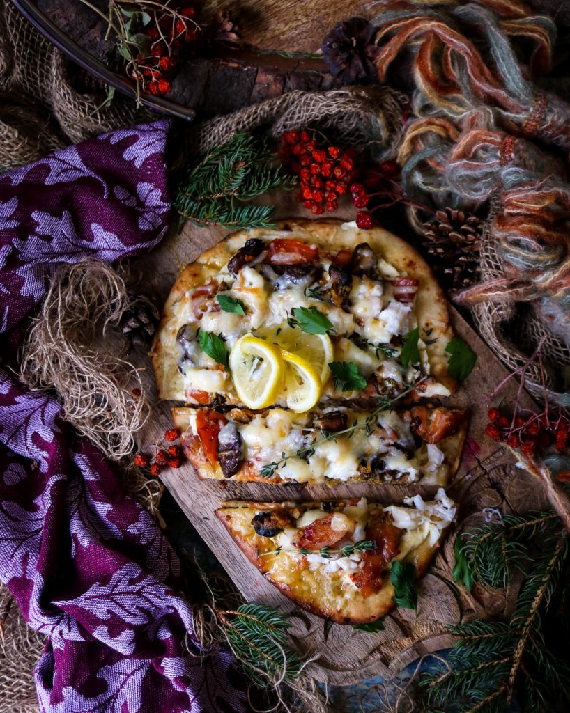 Smoked Seafood Flatbread