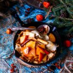 Crêpes with Honey Persimmon Sauce