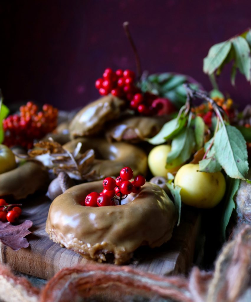 Apple Maple Baked Donuts