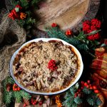 Apple Pear Honey Crumble