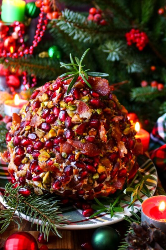 Festive Pistachio Cranberry Bacon Cheese Ball: The Ultimate Holiday Appetizer