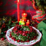 Festive Christmas Wreath Cheese Ball