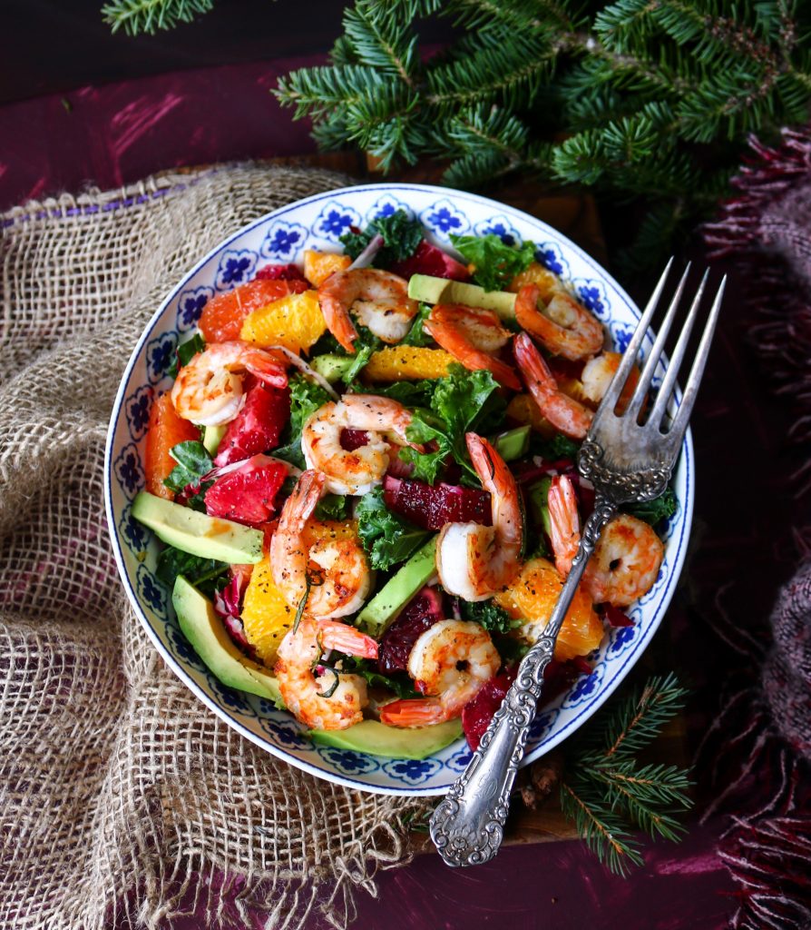 Citrus Avocado Shrimp Salad