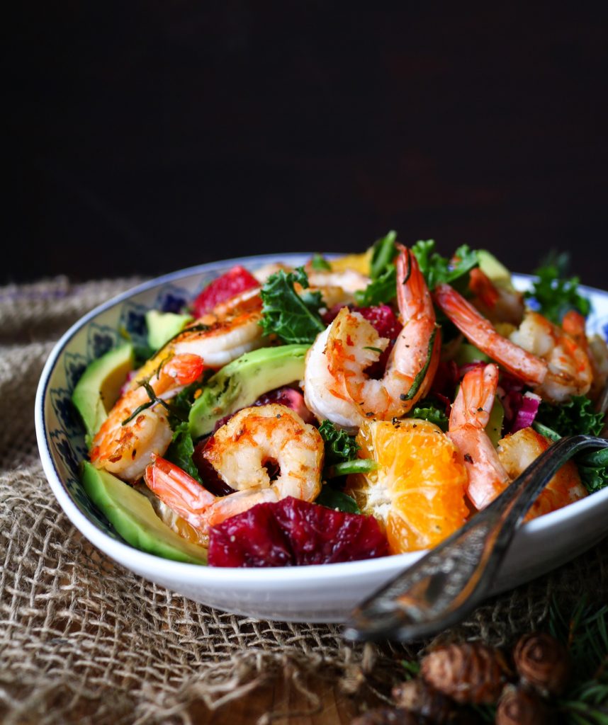 Citrus Avocado Shrimp Salad