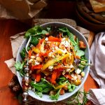 Caramelized Carrot Parsnip Salad