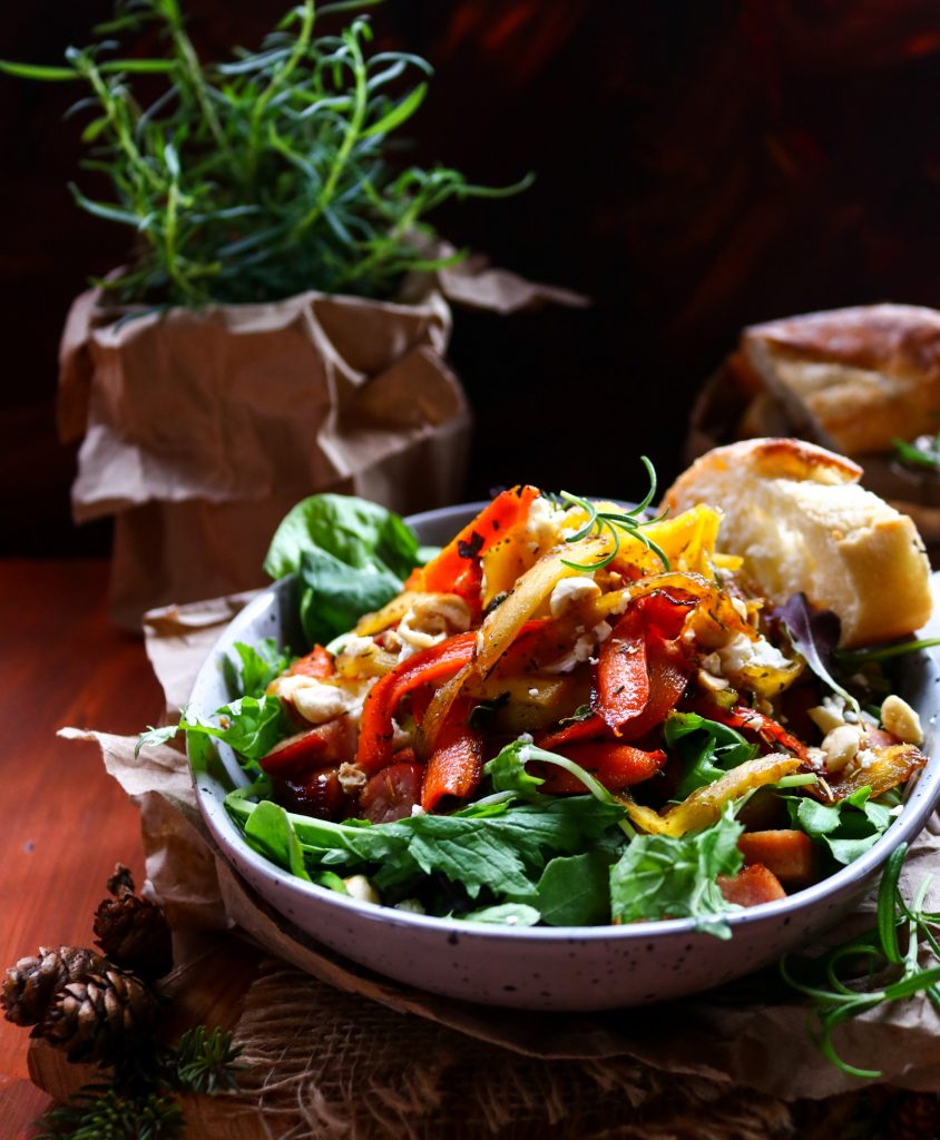 Caramelized Carrot Parsnip Salad