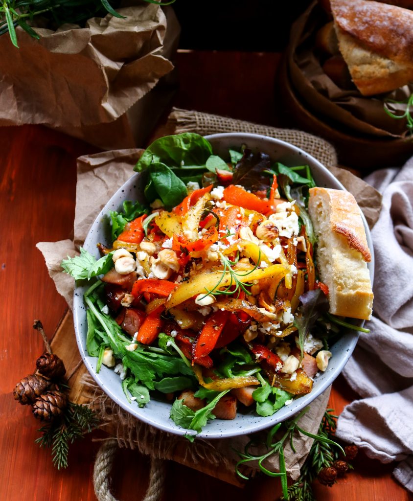 Caramelized Carrot Parsnip Salad