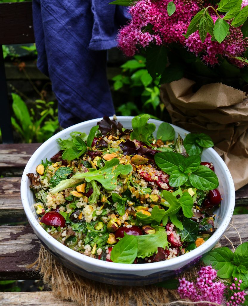 Cherry Couscous Salad