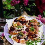 Roasted Cherry Toasts