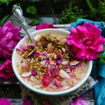 Rose Coconut Cardamom Oatmeal