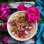 Rose Coconut Cardamom Oatmeal