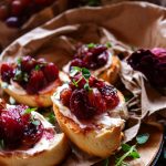 Roasted Grape Bruschetta