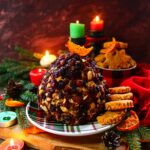Festive Almond Cranberry Cheese Ball