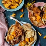 Banana Mango Sauce Crêpes