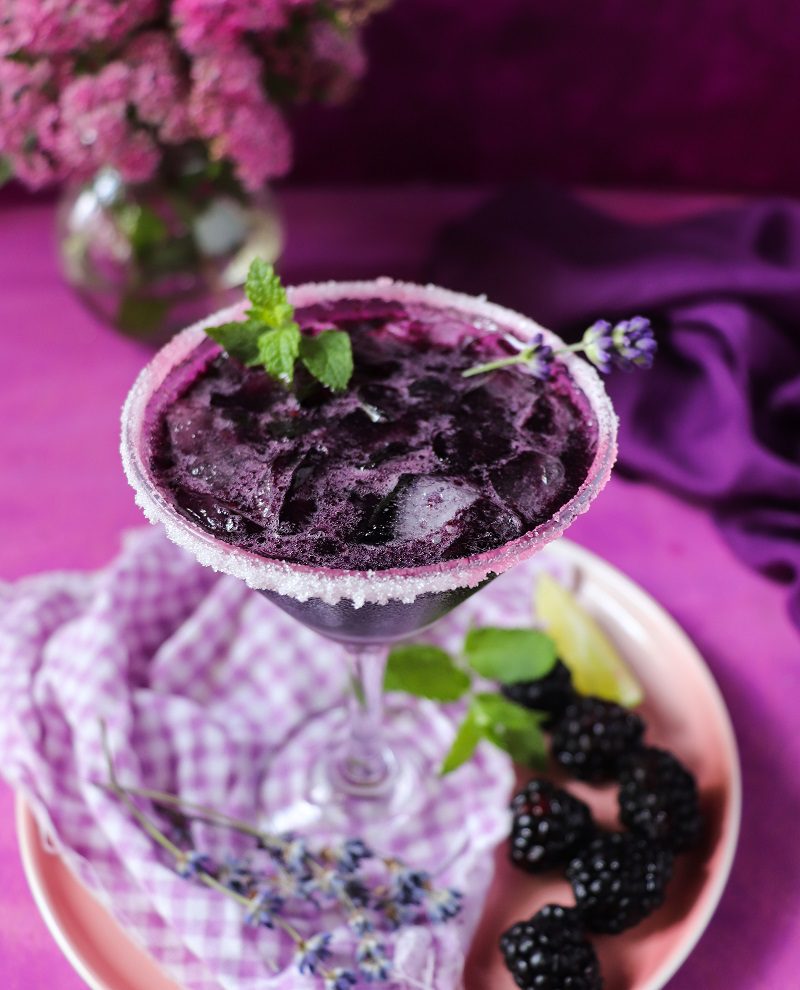 Blackberry Lavender Cocktail