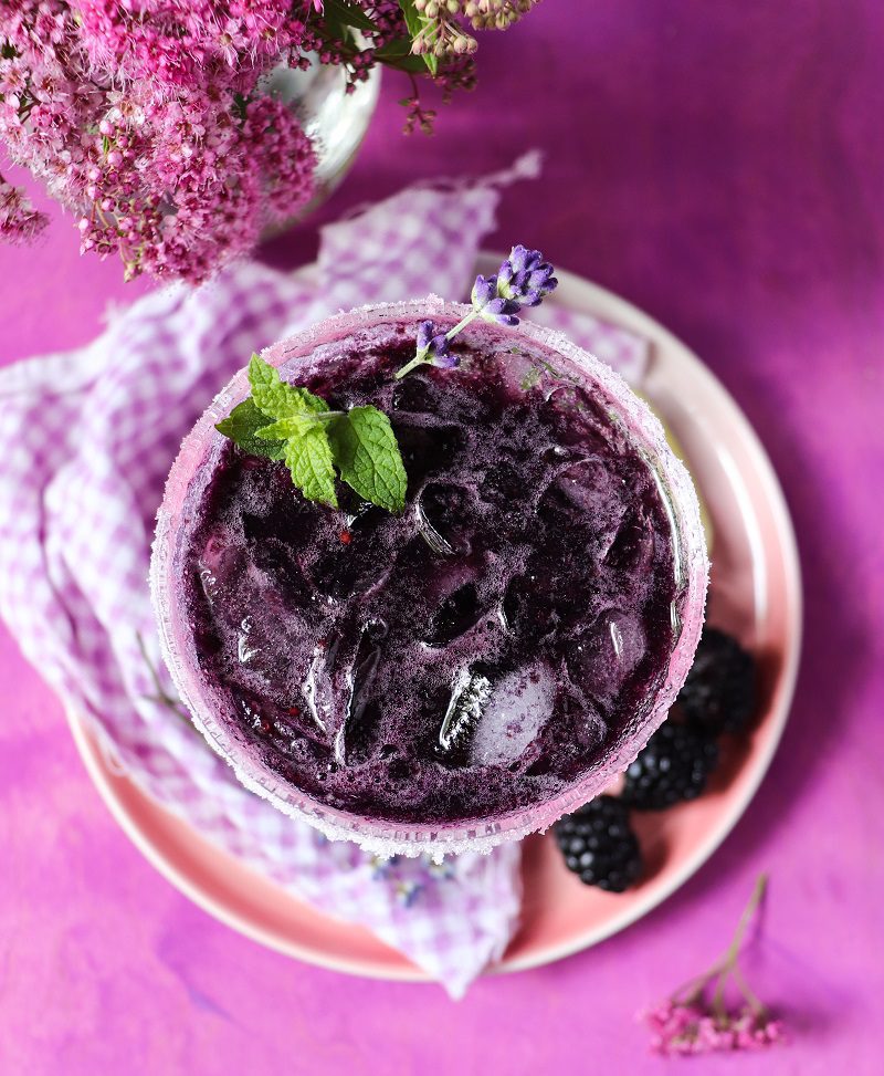 Blackberry Lavender Cocktail