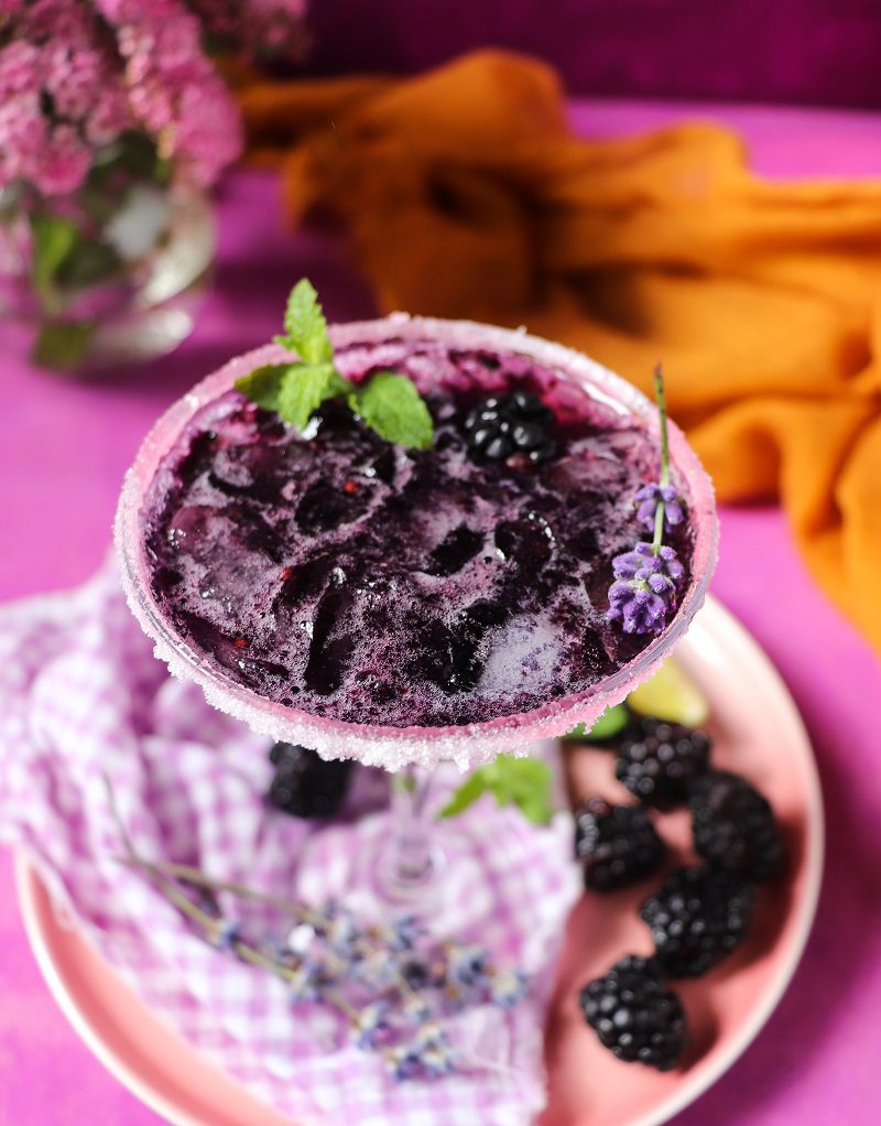 Blackberry Lavender Cocktail