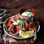Buckwheat Crêpes with Smoked Salmon