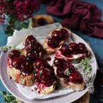 Cherry Maple Bruschetta