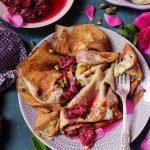 Crepes with Rose Jam