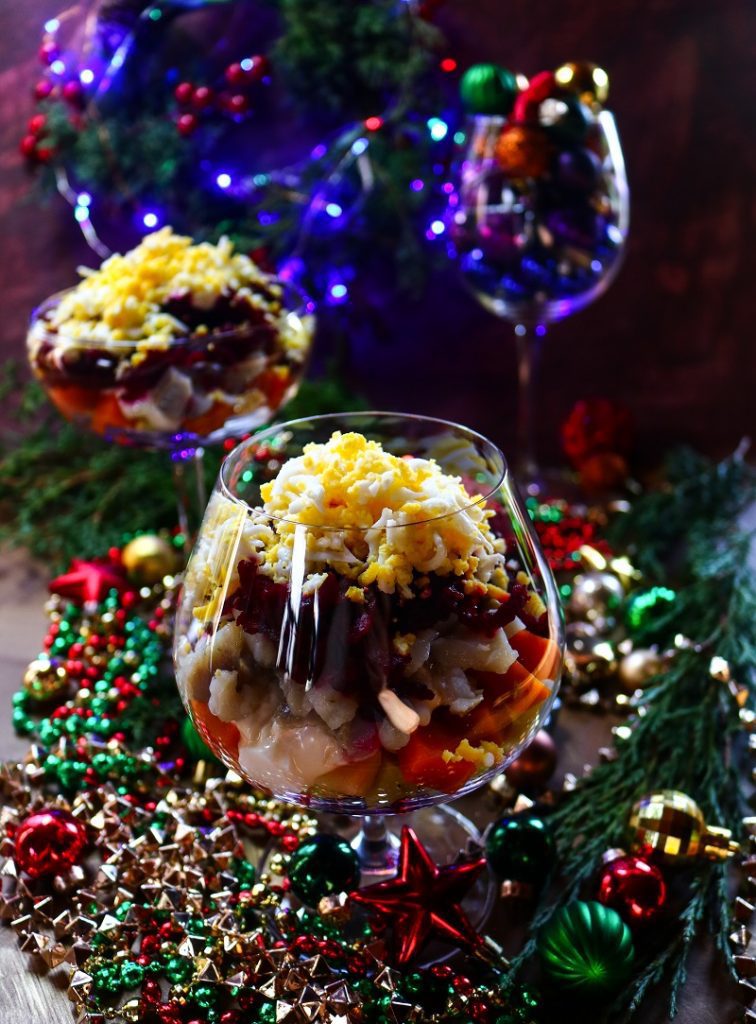 Dressed Herring Salad