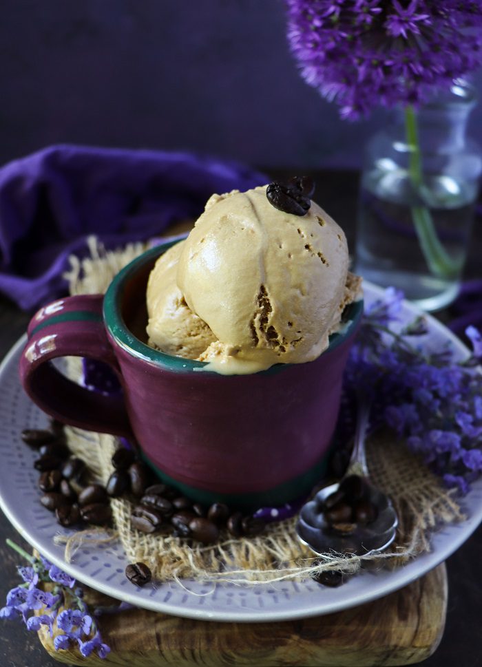 Dulce De Leche Coffee Ice Cream