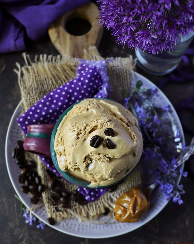 Dulce De Leche Coffee Ice Cream