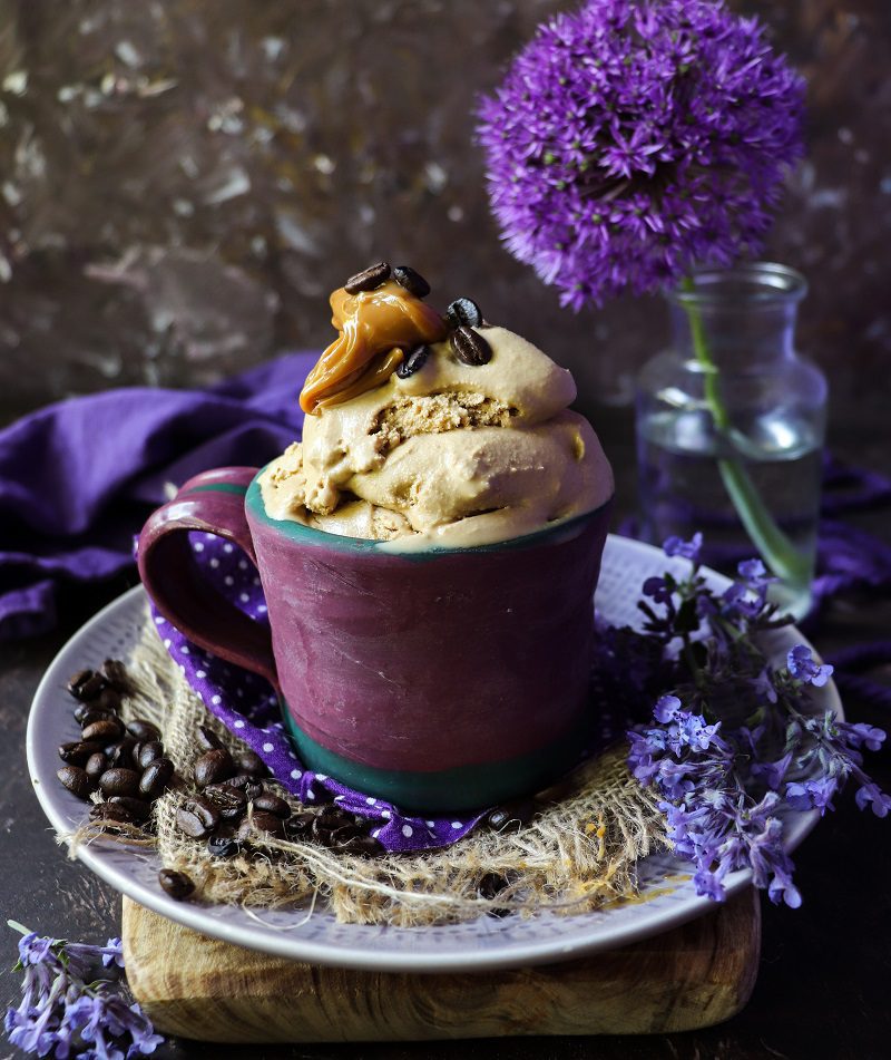 Dulce De Leche Coffee Ice Cream