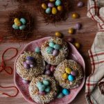 Easter Nest Baked Donuts
