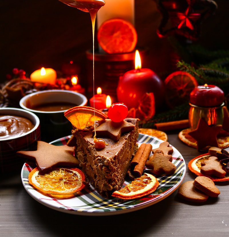 Christmas Gingerbread Cheesecake Recipe