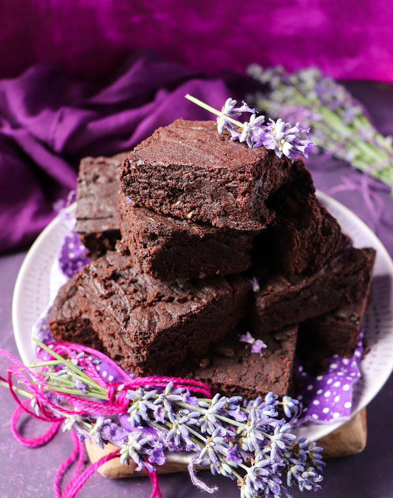 Lavender Brownies