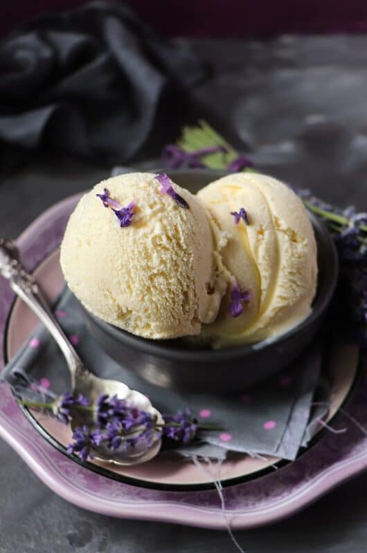 Lavender Ice Cream