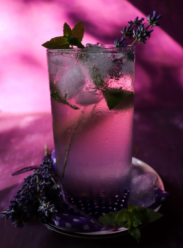 Lavender Mojito Cocktail