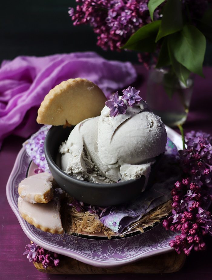 Lilac Ice Cream