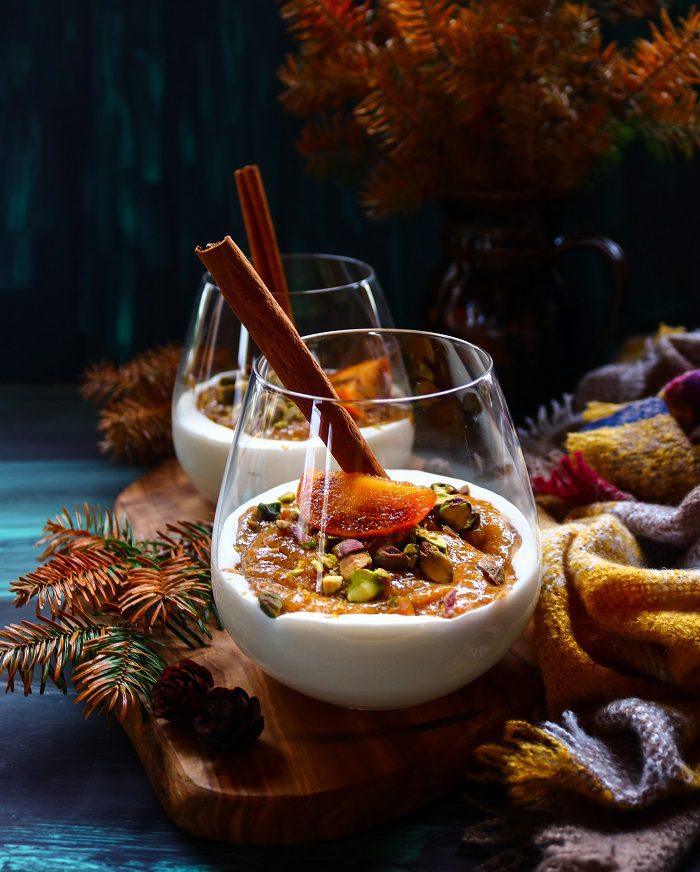 No Bake Persimmon Dessert