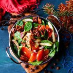 Orange Fennel Pecan Salad