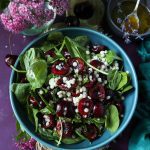 Pearl Couscous Cherry Salad